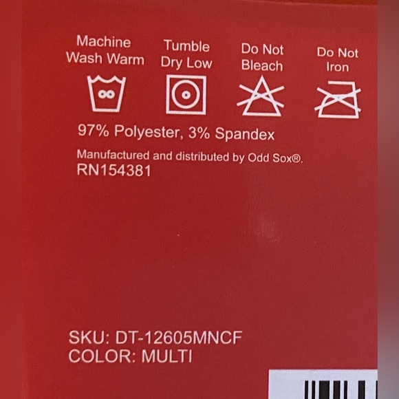 Pringles Socks (unisex) size 6-12 - Picture 4 of 4